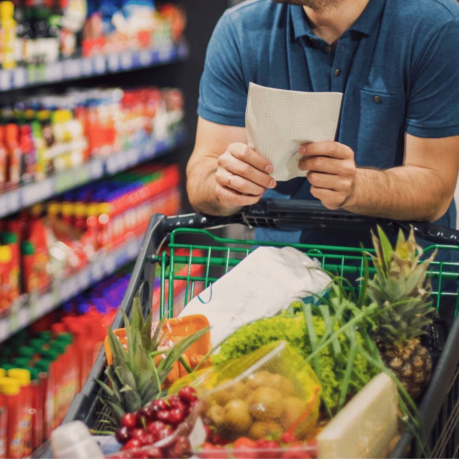 Is it better to buy in bulk at the grocery store or shop more frequently for fresh items?