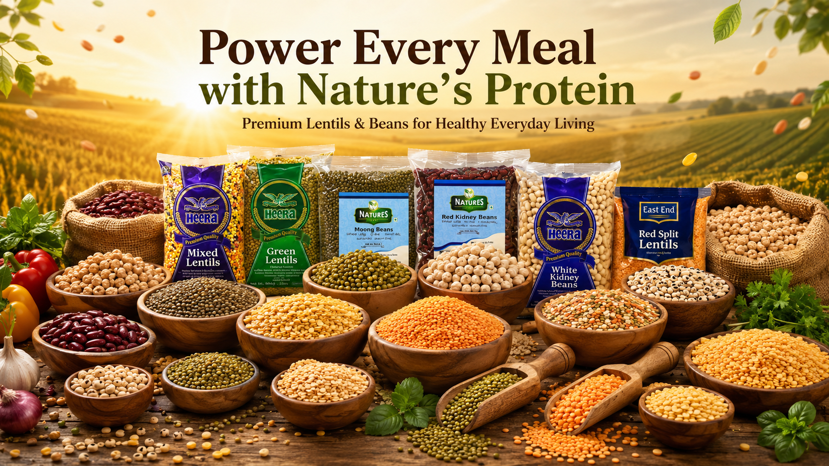Lentils and Beans in Bulk Orders