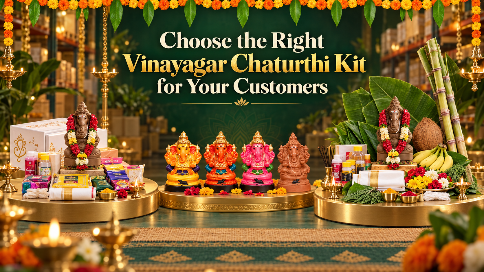 Lakshmi Wholesales  - Choose the Right Vinayagar Chaturthi Kit for Your Customers