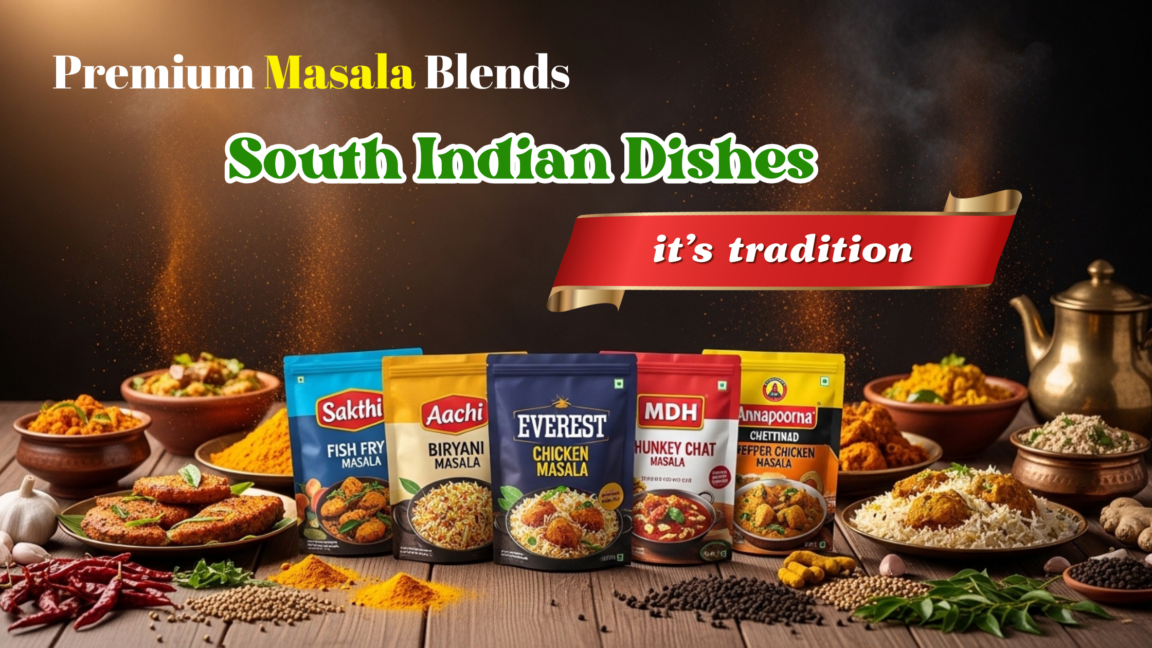 Why Masala Blends Are at the Heart of South Indian Cooking?