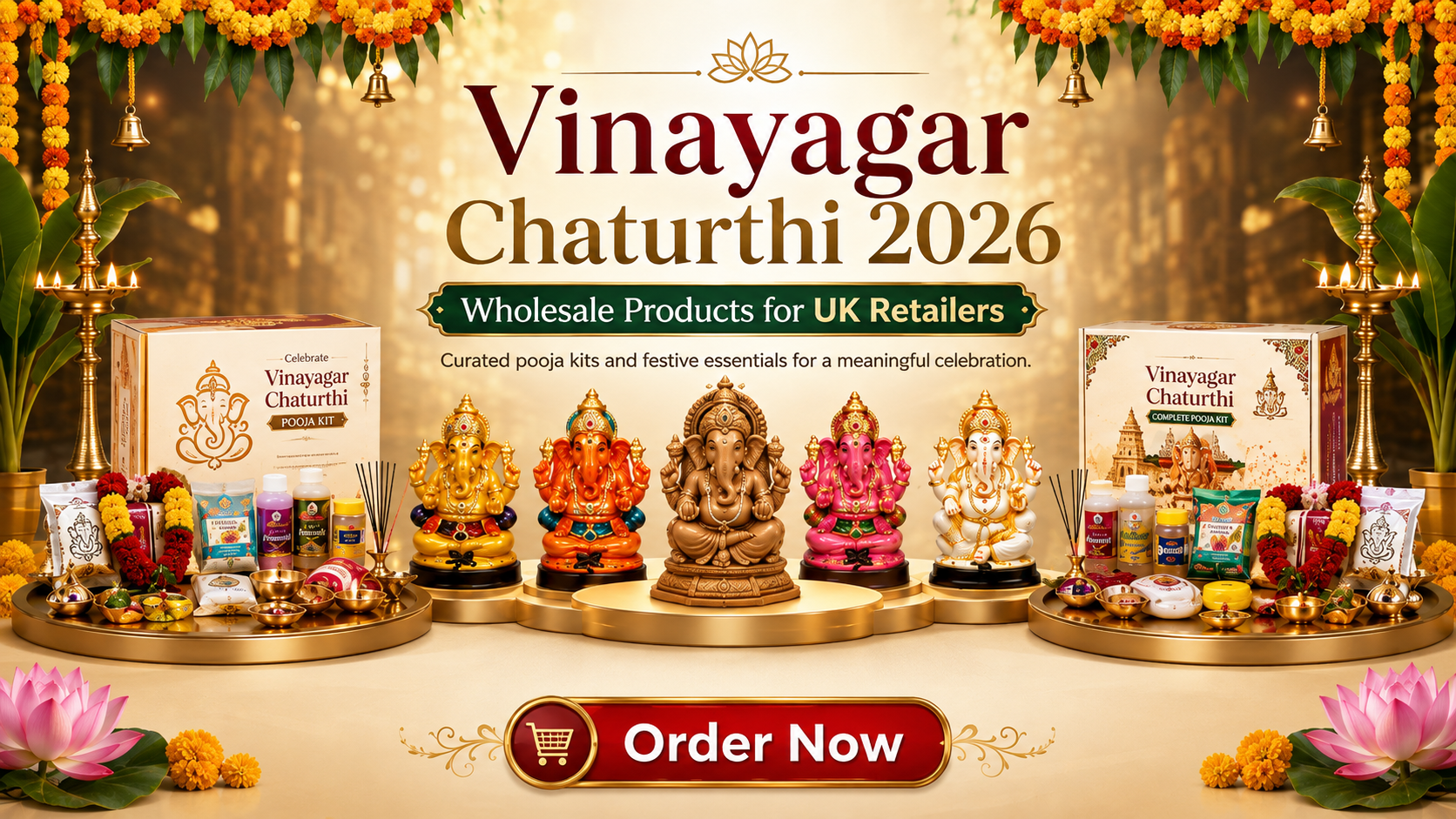 Vinayagar chaturthi Wholesale - Lakshmi Wholesale UK