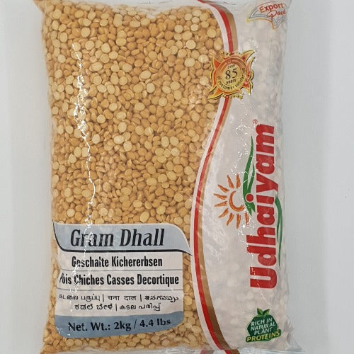 Udhaiyam Gram (Channa) Dhal 2Kg Wholesale Supplier