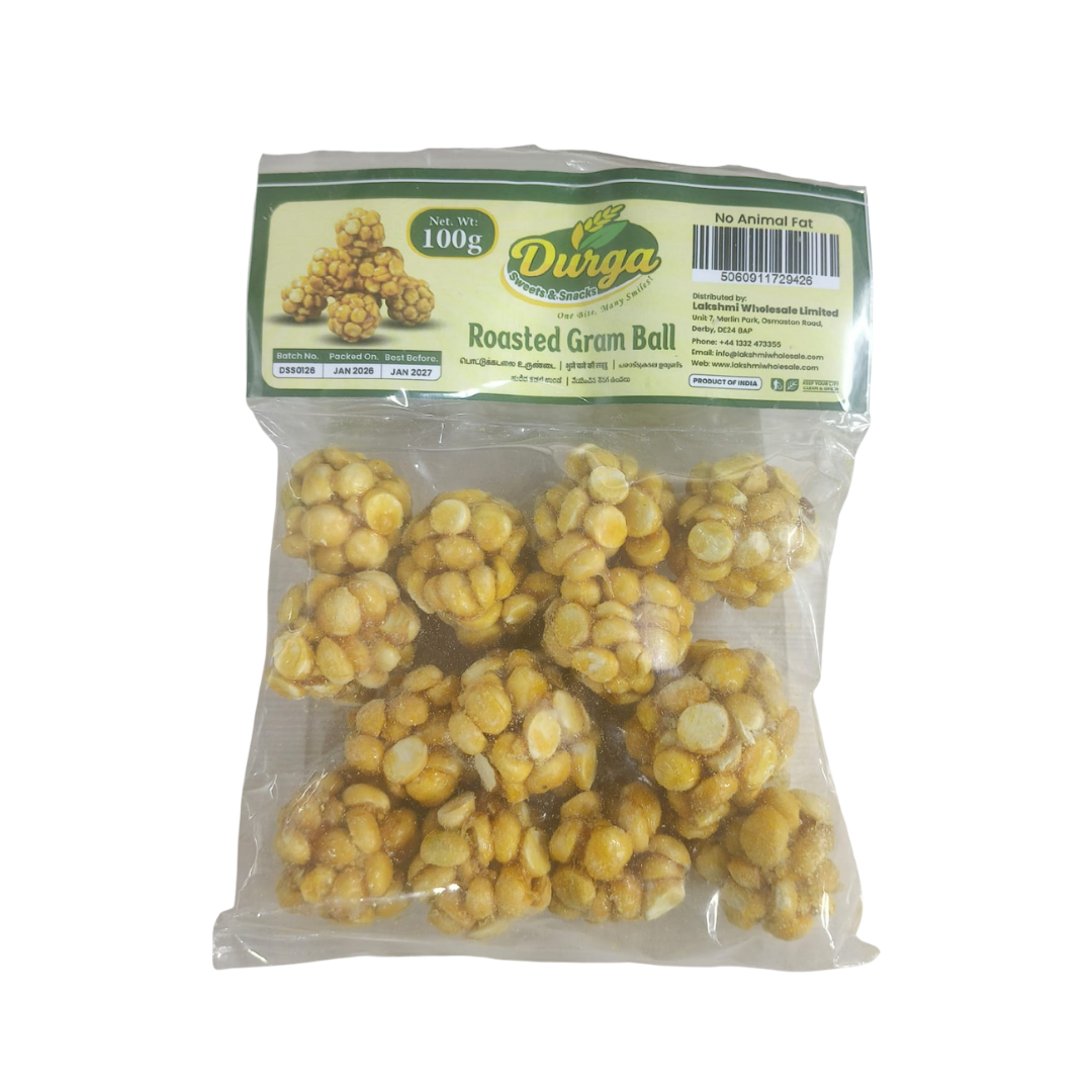 Buy Durga Sweets & Snacks Pottukadalai Ball 100G Online