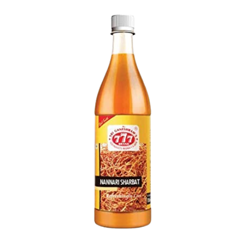 777 Nannari Sharbat 750Ml Wholesale Seller