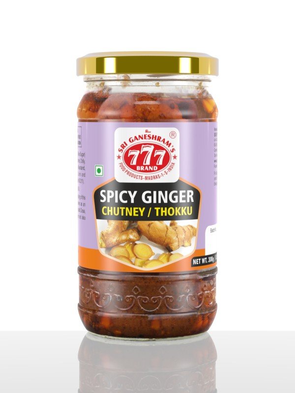 777 Spicy Ginger Chutney / Thokku 300G Wholesale Supplier and Distributor