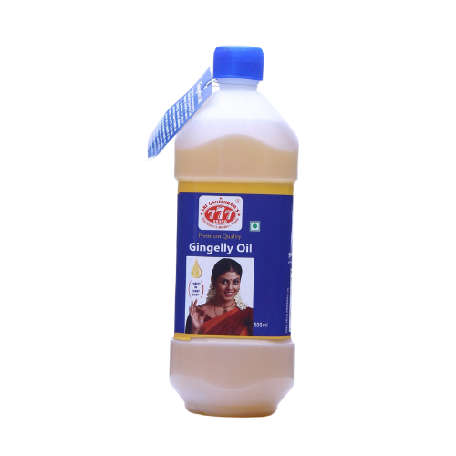 777 Cold Pressed Gingelly (Sesame) Oil 500Ml Wholesale Seller
