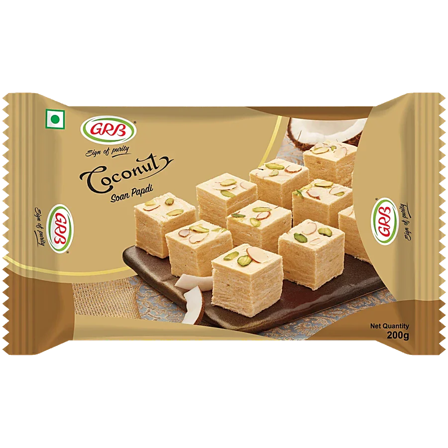 Buy Grb Soan Papdi Coconut 200G Online