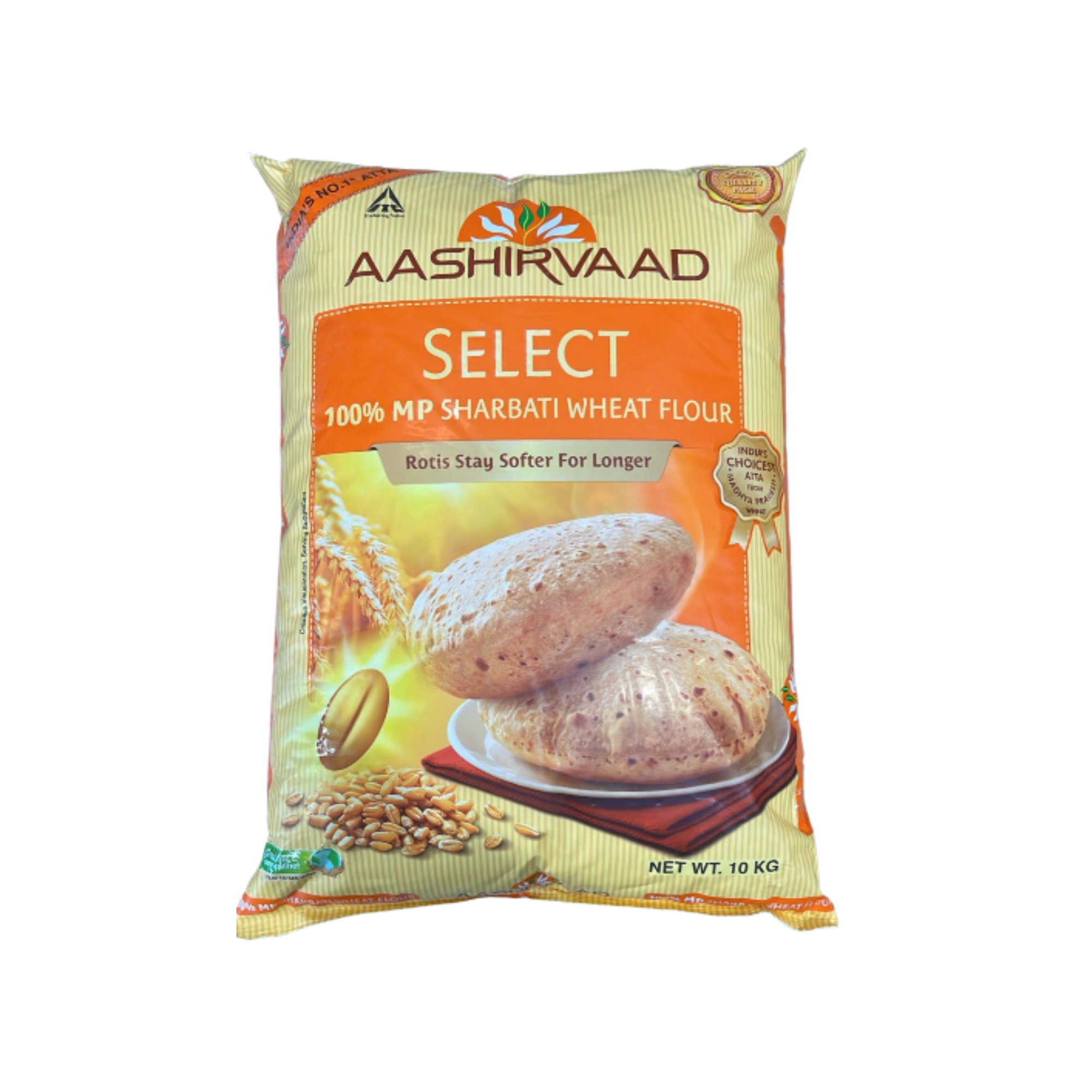Aashirvaad Select (Sharbati) Atta 10Kg Wholesale Supplier and Distributor