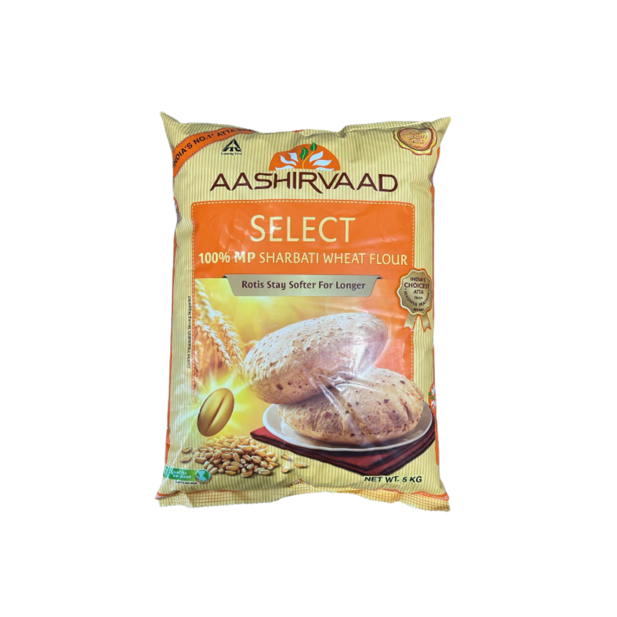 Aashirvaad Select (Sharbati) Atta 5Kg Wholesale Supplier and Distributor