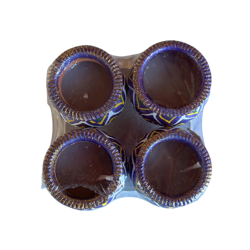 Designed Clay Diya (4Pcs) - C64 Wholesale Dealer
