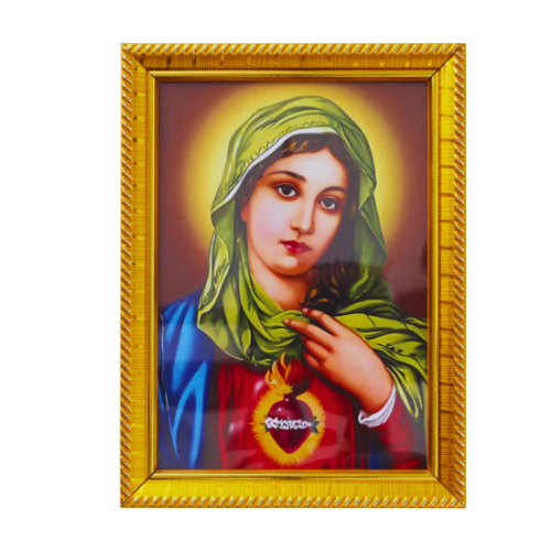 God Photo With Frame A4 Size - Mary Wholesale Seller and Distributor
