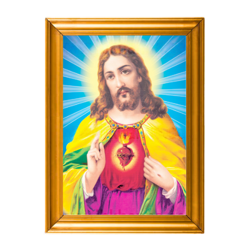 God Photo With Frame A4 Size - Jesus Wholesale Seller and Distributor