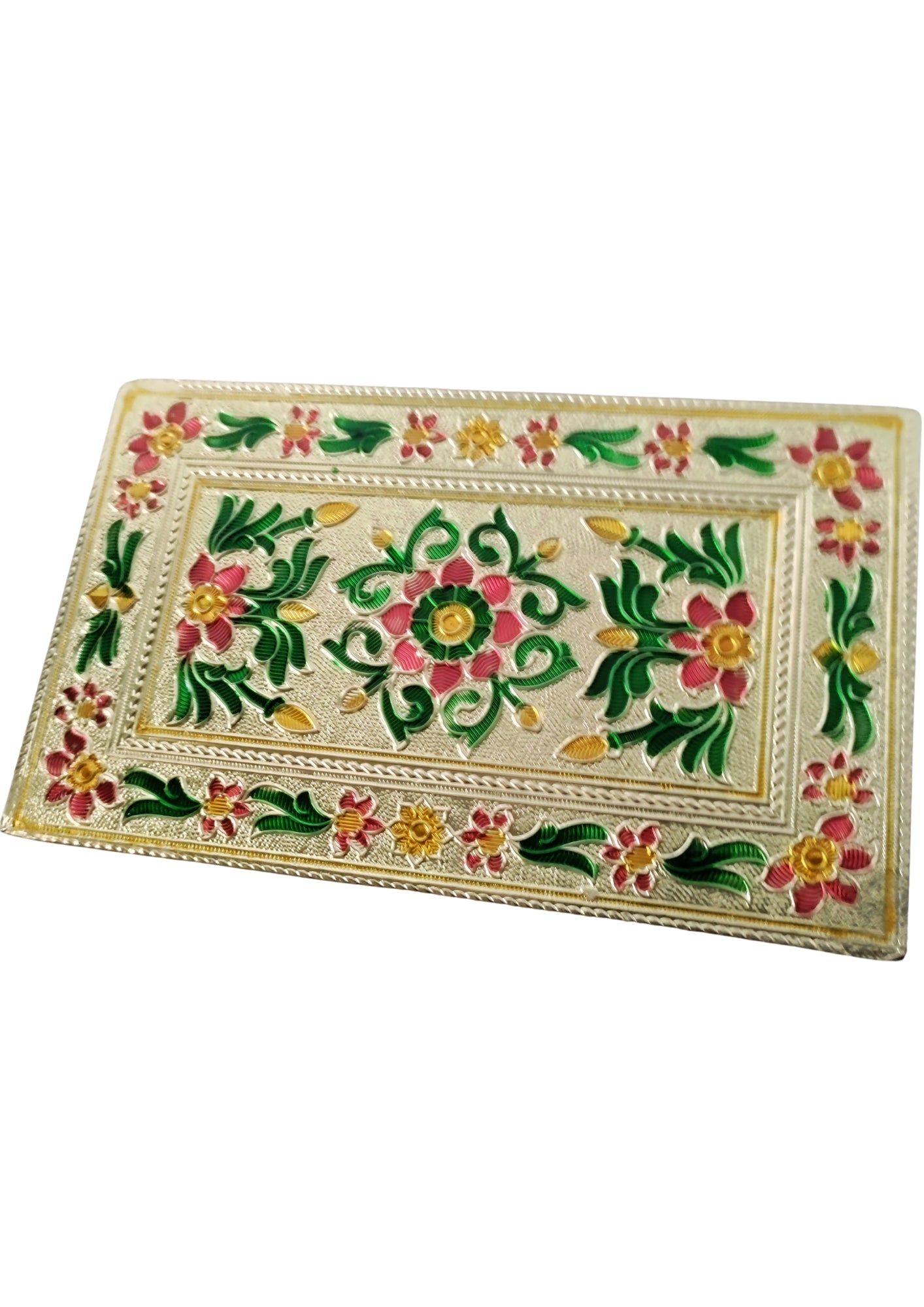 Wooden Patla - Gold 6*10 Inch Wholesale Seller