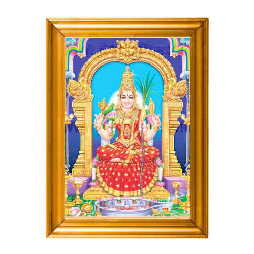 Hindu God Photo With Frame A4 Size - Kamatchi Wholesale Seller