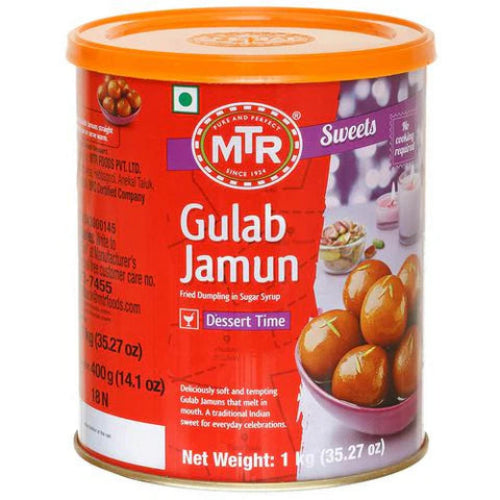 MTR Gulab Jamun Tin 1Kg Wholesale Supplier and Distributor