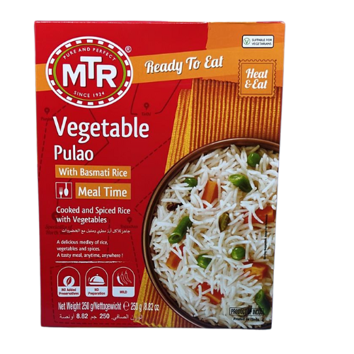 MTR Ready To Eat Vegetable Pulao 250G