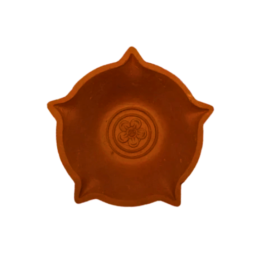 Mud Lamp (Agal Vilakku) 5 Face - 3 Inches Wholesale Seller