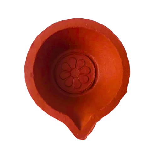 Mud Lamp (Agal Vilakku) Single Face - 3 Inches Wholesale Seller
