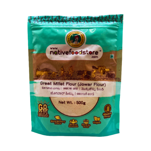 Native Food Store Millet Flour 500G - Juwar Millet (Cholam) Wholesale Distributor