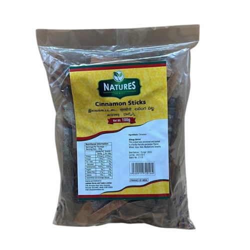 Natures Cinnamon Sticks 100G Wholesale Seller