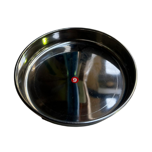 Plain Ss Plates For Dinning 9 Inches Wholesale Seller and Distributor
