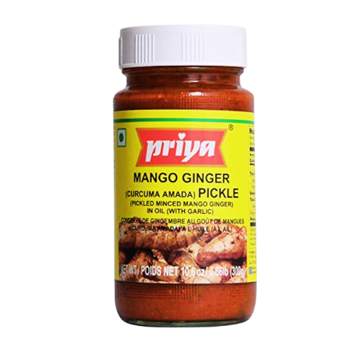 Priya Mango Ginger (Curcuma Amada) Pickle 300G Wholesale Seller