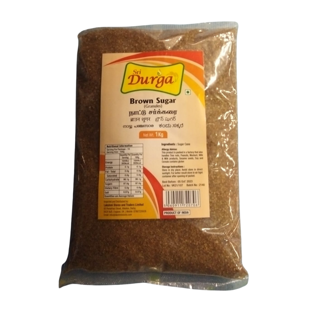 sri durga brown sugar (granuvels) 1kg