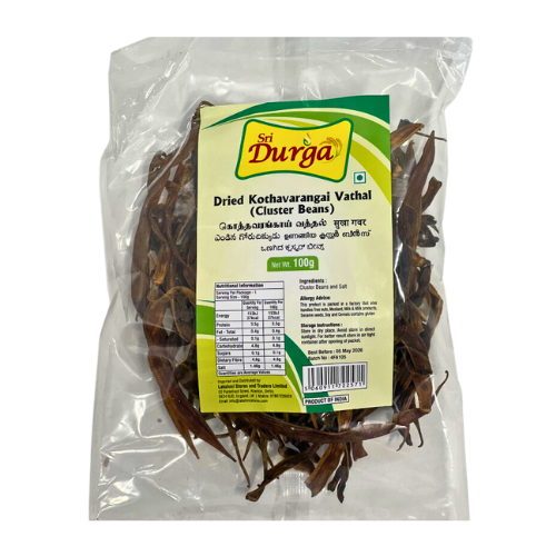 Sri Durga Dried Vathal 100G - Kothavarai (Cluster Beans) Wholesale Distributor