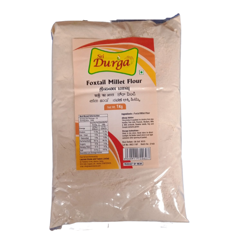 sri durga foxtail millet (thinai) flour 1kg