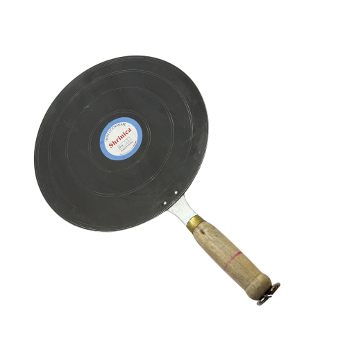 Iron Dosa Tawa (With Wooden Handle) 12 Inches Wholesale Seller
