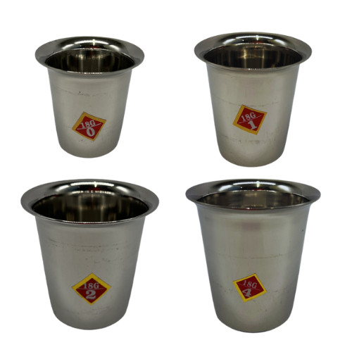 Stainless Steel Tumbler 18 Gauge Set (Size 0-4) Wholesale Seller