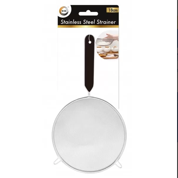 stainless steel strainer 18cm