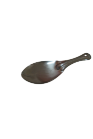 Stainless Steel Rice Spoon (Annakarandi) Flat - 10 Inches Wholesale Distributor
