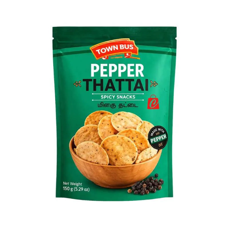 Buy Grb Town Bus Pepper Thattai 150G Online