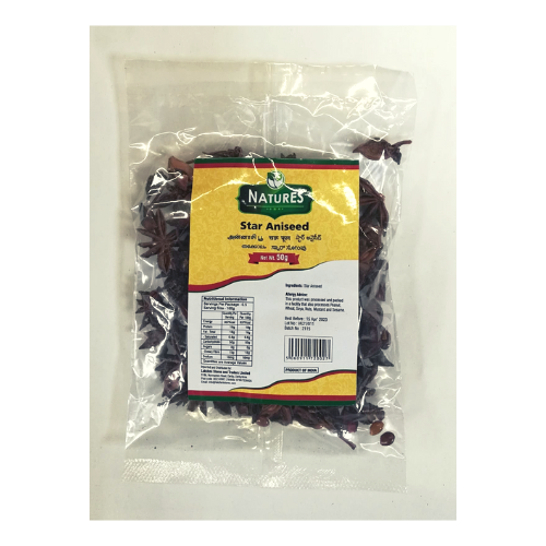 Natures Badian Star Aniseed 100Gms Wholesale Seller and Distributor