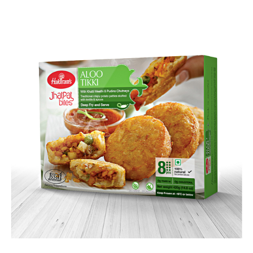 Haldirams Frozen Aloo Tikki 420G Wholesale Supplier