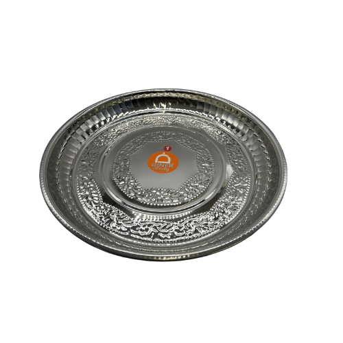 Stainless Steel Thambulam (Parat) Size 1 (15 Inches) Wholesale Distributor