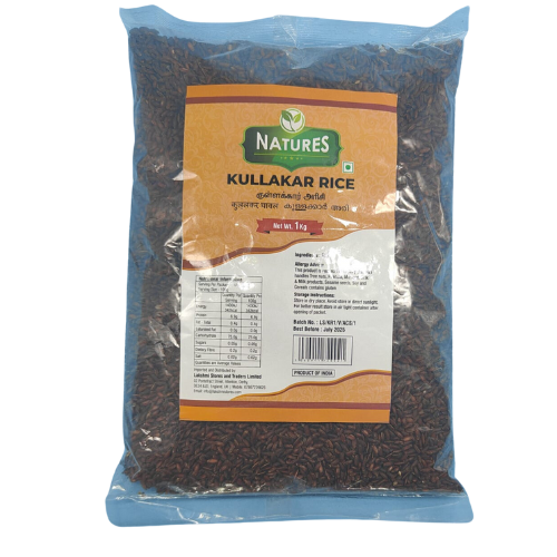 Natures Kullakar Rice 1Kg Wholesale Seller