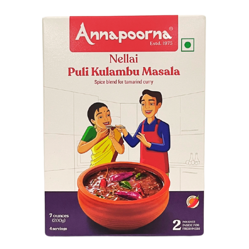 Annapoorna Nellai Vathal Puli Kulambu Masala 200G Wholesale Distributor