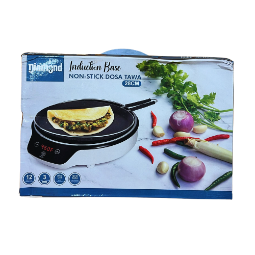 Diamond Induction Base Non Stick Tawa 280Mm Wholesale Seller