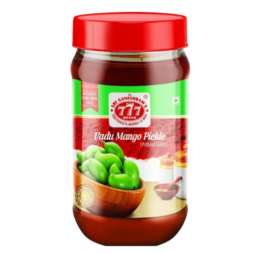 777 Vadu Mango Pickle (In Brine) 300G Wholesale Supplier and Distributor