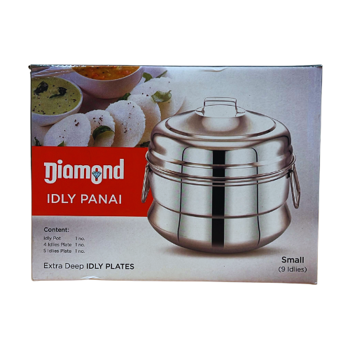 Diamond Idly Pot (Induction Base) - 9 Pits Wholesale Seller