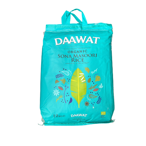 Daawat Organic Sona Masoori Rice 10Kg Wholesale Supplier and Distributor