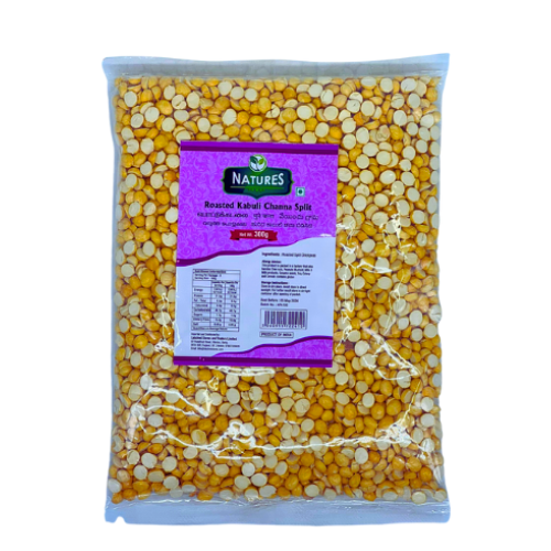 Natures Roasted Kabulli Channa Split (Daria Dal) 300G Wholesale Distributor