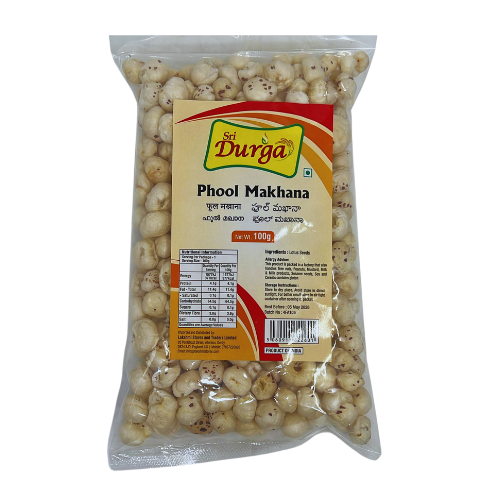 Sri Durga Phool Makhana 100G Wholesale Dealer and Distributor