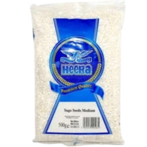 Heera Sago Seeds (Sabudana) Medium 500G