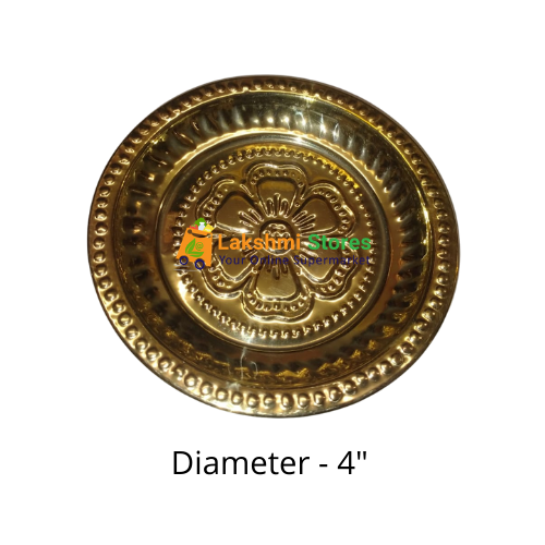 Brass Plate - 4 Inches Wholesale Supplier and Distributor