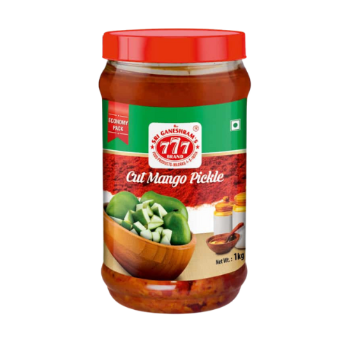 777 Economy Cut Mango Pickle 1Kg Wholesale Supplier
