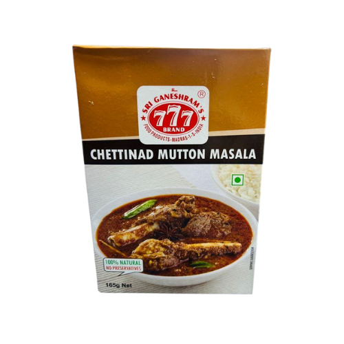 777 Chettinad Mutton Masala 165G Wholesale Supplier