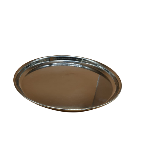 Stainless Steel Dining Plate (China Model) Size 11 (10 Inches) Wholesale Seller
